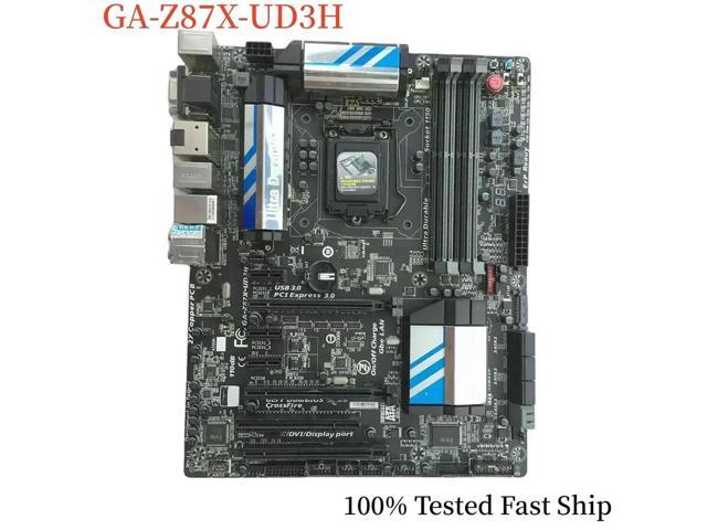 For GA-Z87X-UD3H Motherboard Z87 32G LGA 1150 DDR3 USB3.0 ATX Mainboard 100% Tested Fast Ship