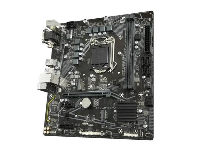For B560M D2V Motherboard 64GB LGA 1200 DDR4 Support 10/11th CPU Micro ATX Mainboard 100% Tested Fast Ship
