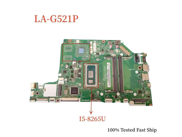 LA-G521P For Aspire5 A515-52 Motherboard With I5-8265U Mainboard 100% Tested Fast Ship