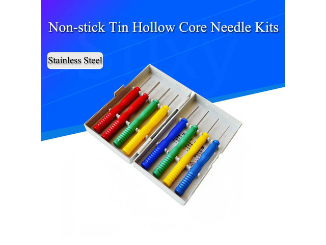 8PCS=1Set Mixed Stainless Steel Non-stick Tin Hollow Core Needle Kits For Soldering Assist Accessories