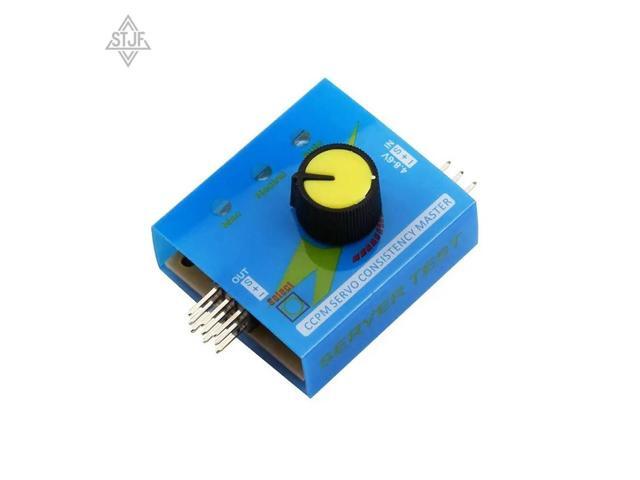 Simple Steering Gear Tester/aircraft Model Motor Electrical Adjustment Tester/three-speed Indicator Light
