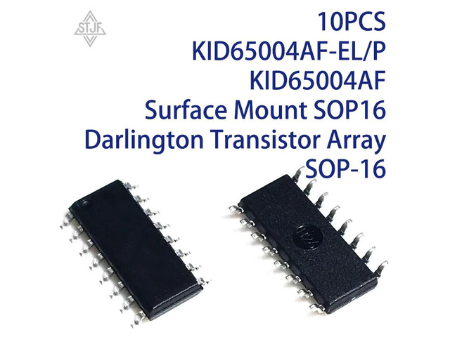 10PCS KID65004AF-EL/P KID65004AF Surface Mount SOP16 Darlington Transistor Array SOP-16