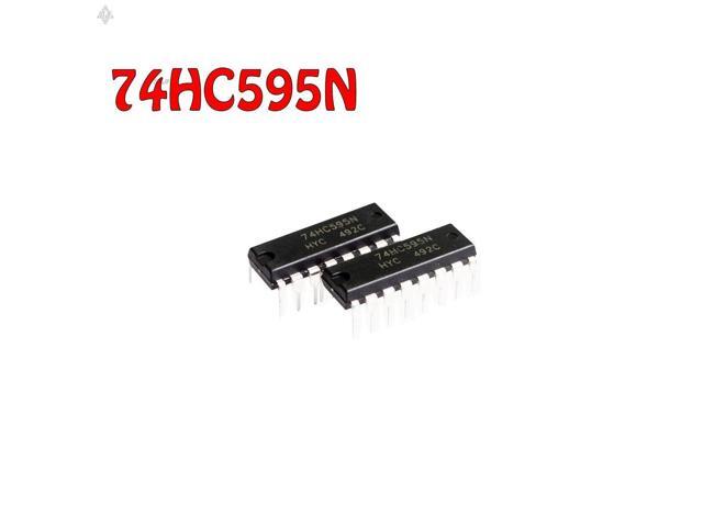 10PCS SN74HC595N 74HC595N 74HC595 DIP-16