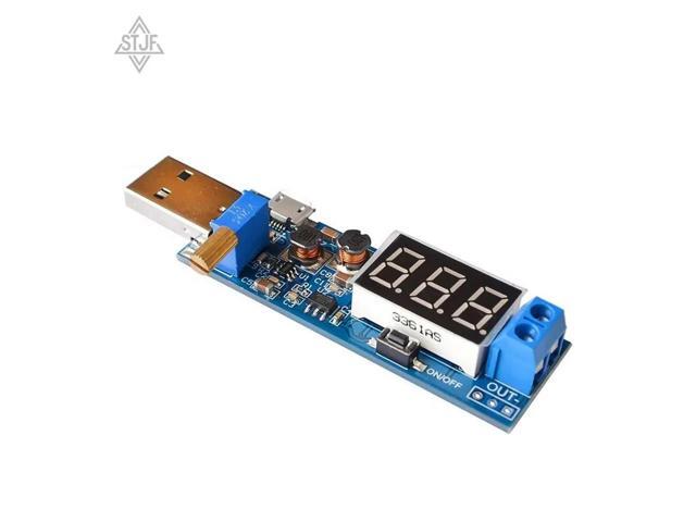 DC-DC 5V to 3.5V / 12V USB Step UP / Down Power Supply Module Adjustable Boost Buck Converter Out DC 1.2V-24V