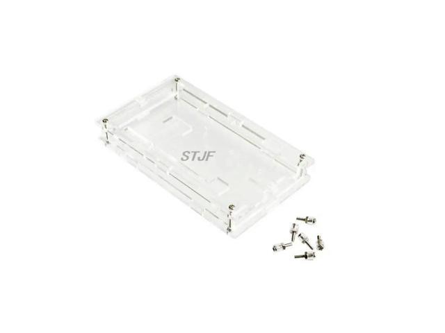 Enclosure Transparent Gloss Acrylic Box Compatible for Mega 2560 R3 Case
