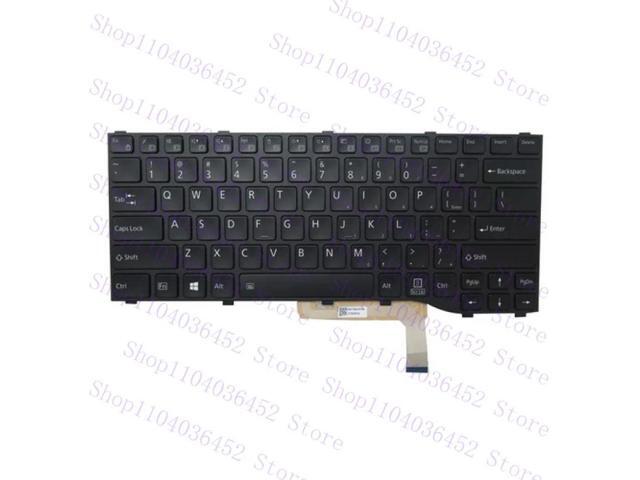 Laptop Keyboard For Fujitsu LifeBook U7312 U7313 7U13A3 English US Black