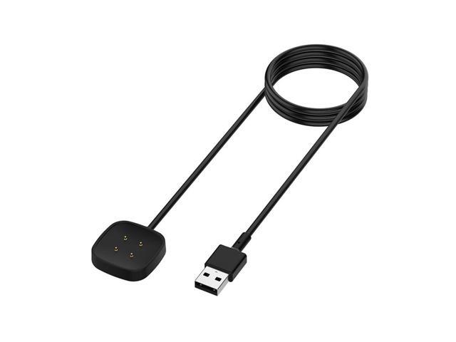 30cm/1m Charging Data Cradle Fast Charge Magnetic Watch Charger Cable Replacement Cord Dock Accessories for Fitbit Versa4/sense2