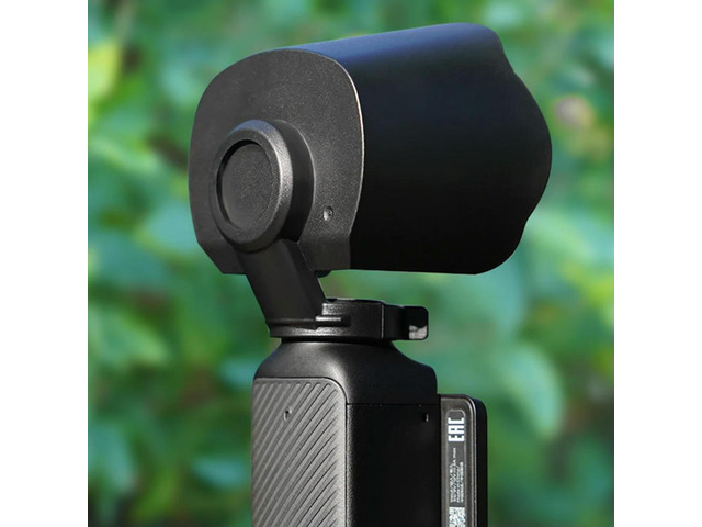 Lens Sun Hood Light Blocking Lens Hood Cover Guard Prevent Glare Sunshade Camera Accessories for Osmo Pocket 3