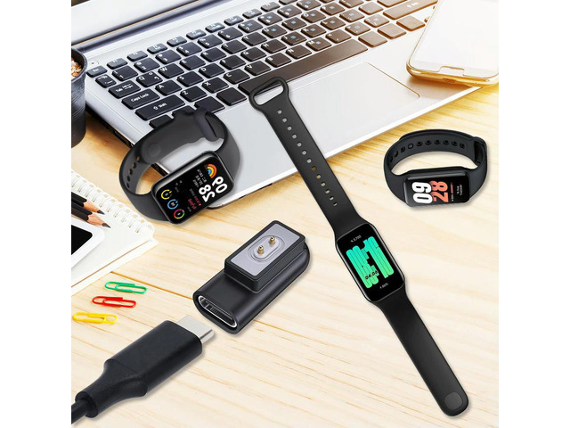 USB-C Female To for watch Male Adapter 90 Degree Charging Adapter for Mi Band 8 Pro/8 for Redmi Band 2