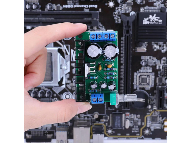 TDA2050 Audio Amplifier Output Module 10-100W Audio Amplifier Module 1-2A Stereo Power Amplifier 1-Channel DC/AC 12-24V