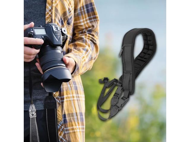 Camera Shoulder Strap with Quick Release Neck Strap Adjustable Thick Padded Shoulder Strap for Digital Cameras