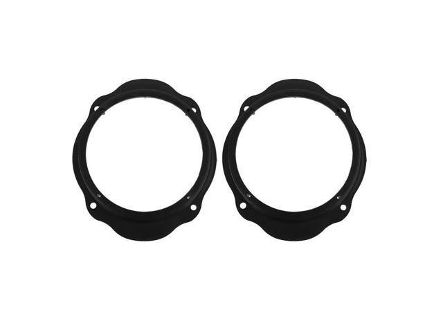 2pcs 6.5in Speaker Adapter Universal Front Door Speaker Adapter Mounting Bracket Adapter Plates for Ford Focus