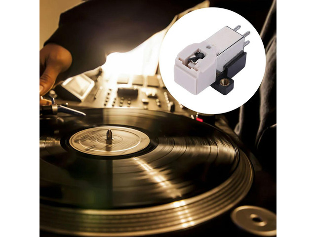 AT-3600/AT-91/AT-91R Replacement Phonograph Cartridge Magnetic Cartridge Stylus Moving Magnetic Stylus Machine for Record Player