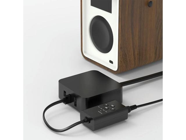 USB Audio Adapter AUX/Fibre-optical/Coaxial Extender Bluetooth-Compatible 5.2 for Speaker/Amplifier
