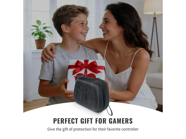Travel Bag Waterproof & Anti-Scratch Protective Cover Hard Carrying Case EVA Protective Bag for Steam Controller