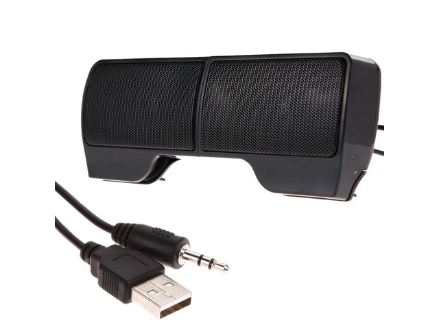 Clip On Laptop Speakers Laptop Soundbar Speakers Mini Wired Computer Speaker for Desktop Laptop PC