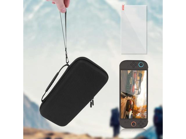 EVA Carrying Case & Screen Protector for Switch 2 Bag Protective Travel Bag for Switch 2 Handheld Game Console