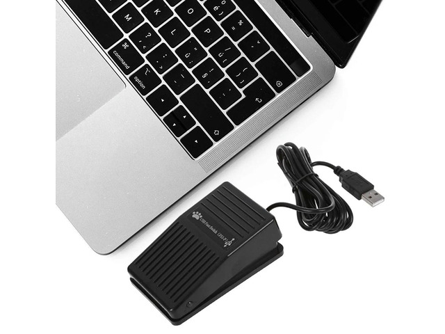 PC USB Foot Switch Keyboard Pedal Game Control Action HID USB Foot Pedal Control Switch PC Game Pad for PC Computer Games