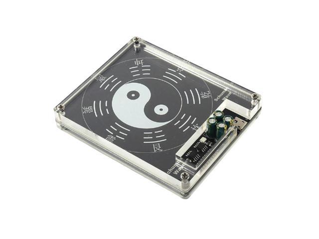 7.83Hz Ultra-Low Frequency Sound Generator USB 5V Powered Sine Wave Resonance Generator Acrylic for Sleep Yoga Mindfulness