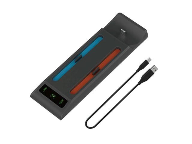 2 IN 1 Magnetic Charging Stand Handle Charging Base for Switch 2 PRO LED Indicators Gamepad Charging Station for NS2 PRO Joy-Con