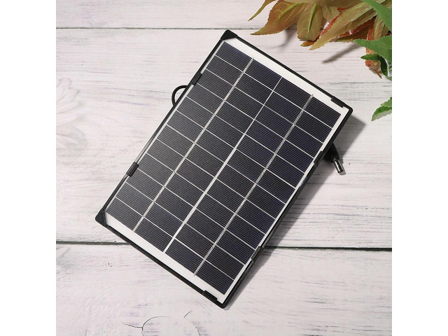 Lightweight Solar Panel Potable Solar Power Charger Household Electricity Saver Outdoor Emergency Supplies Tool