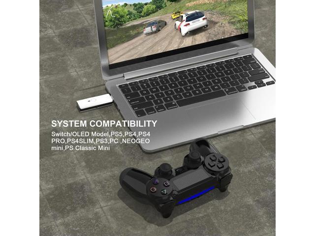 Game Console Joystick USB Adapter with Pairing Button for //NS/PC/P3 Game Accessories