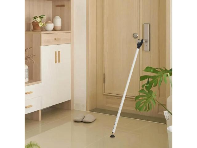 Door Bar Adjustable Door Stopper Sliding Door Lock Bar for Apartment Hotel Room Screen Door Hardware