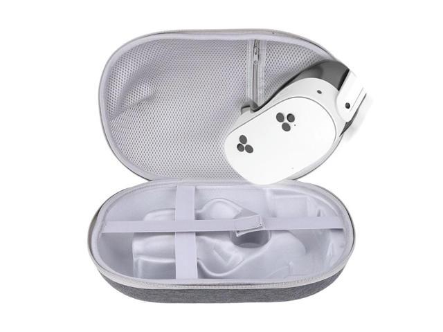 Hard Carrying Case Shockproof Hard Travel Case Multi-Compartment Protective Carry Bag with Mesh Pocket for Quest 3S