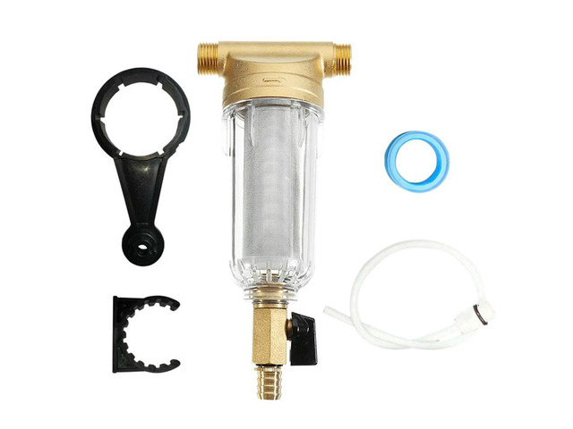 Tap Water Heater Pre-Filter Stainless Steel Faucets Front Purifier Hardware Tool Accessories Home Kitchen Tap Supplies