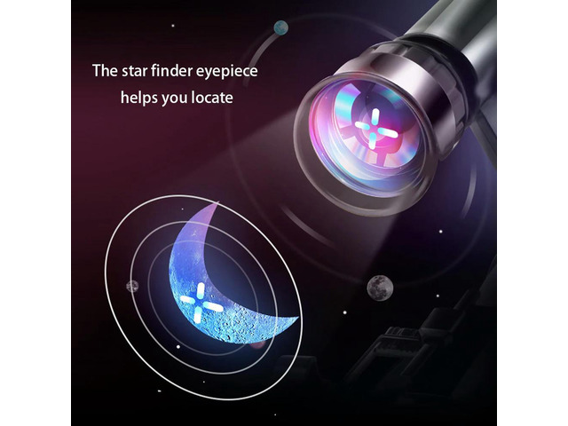 Astronomical Telescope with 3 Eyepieces Dual-Use Science Experiment Monocular Stargazing Telescope Teaching Equipment