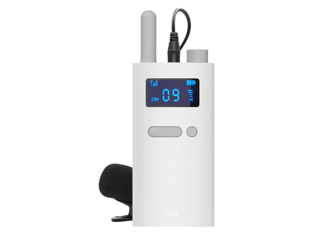 Tour Guide Headsets Audio 2.4GHz Transmitter/Receiver with Mic FM Radio Receiver for Tour Guide Meeting Training Church