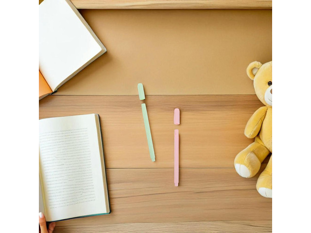 7Pcs Pencil Extender Plastic Lengthener Non-Slip Grip for Writing Drawing Sketching School Art Supplies Crayon Extension Tool