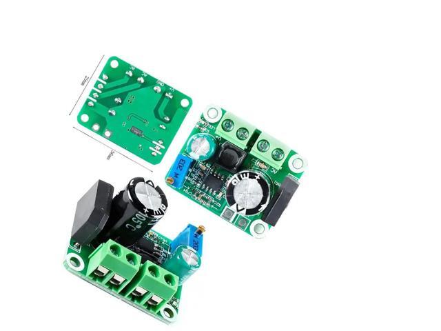 Step-down Converter AC-DC Buck Power Supply Module Adjustable 2A AC 5-20V DC 5-32V to 3.3-18V Regulated with Rectifier Filter