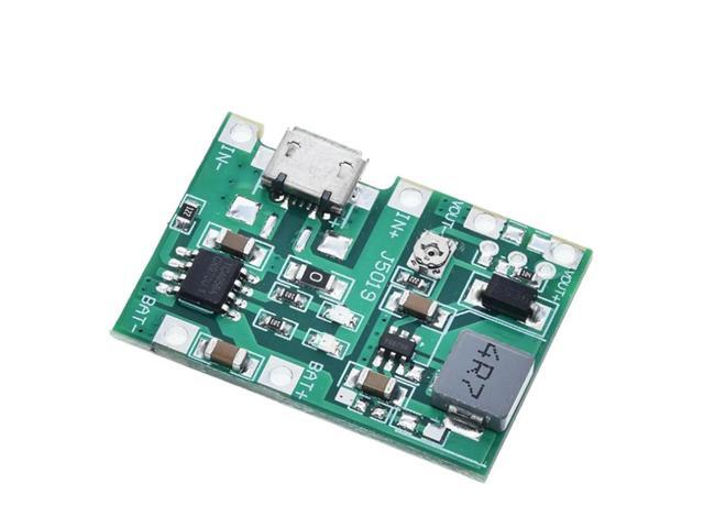 Adjustable DC-DC Step Up Boost Module 3.7V 4.2V Lithium Charger Board TP4056 DIY Kit Parts