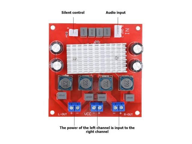 High-Power 75W+ 75W CS8685H Dual-Channel Digital Amplifier Board DC 5-29V DC Single Power Supply Module