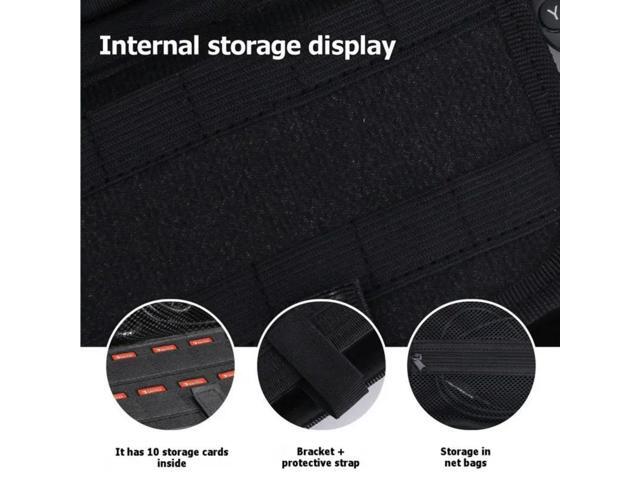 For Anbernic RG VITA PRO Handheld Game Console Shock-Absorbing Waterproof Anti-Scratch Carry Case Bag