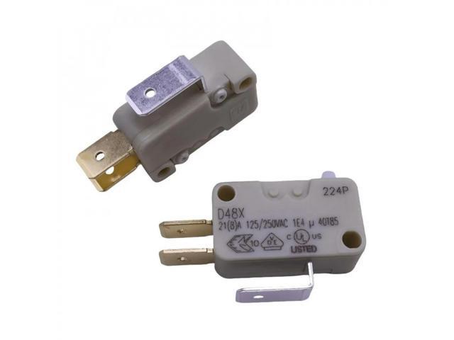 D48X 3Pin Microswitch 21A High Current 250V AC Water Heater Limit Contact Switch 8A 125V AC Microswitch 1PCS