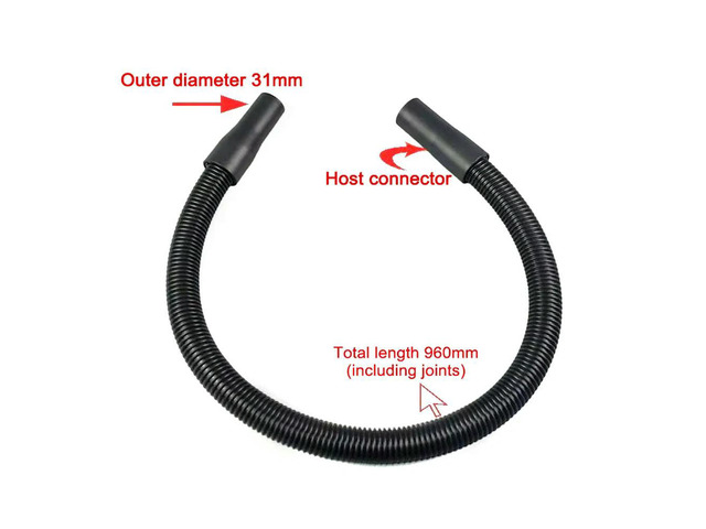 32mm Vacuum Hose Attachment Tube Vacuum Cleaner Hose EVA Flexible Leakproof Household Vacuum Cleaner Hose Tube Accessories