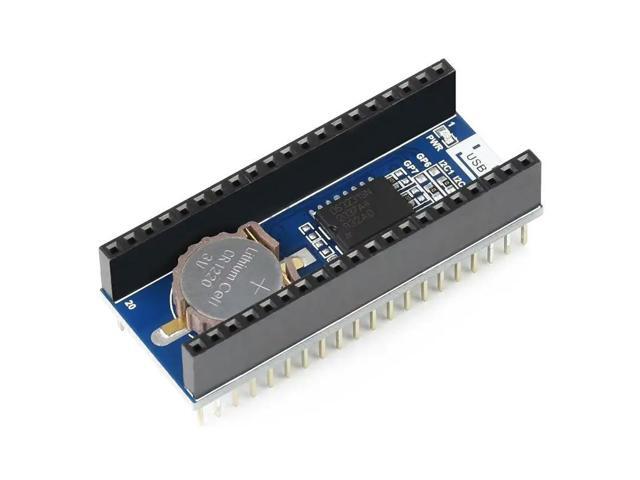 DS3231 RTC Module Real Time Clock HAT For Raspberry Pi For Raspi RPI PICO 2 W 2W PICO2 RP2350 Projects Expansion Board