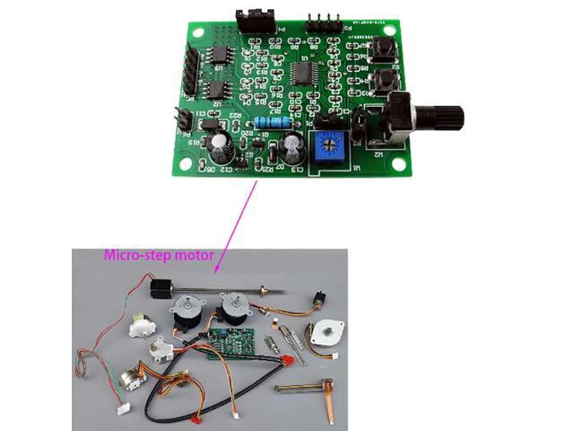 DC 5V-12V 2-phase 4-wire Micro Stepper Motor Driver Mini 4-phase 5-wire Stepping Motor Speed Controller Module Board
