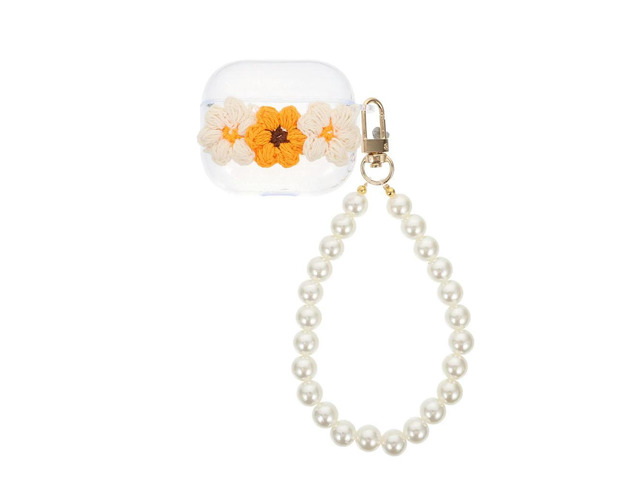 Earphone Protective Case Delicate Design Charging Cover Compatible for AirPods 3 Floral Earphone Organizer
