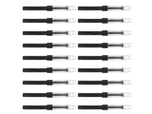50Pcs Universal Fountain Pen Twist Converter for Bottled Ink Refill Messfree Plunger Ink Filler Standard Refille Converter