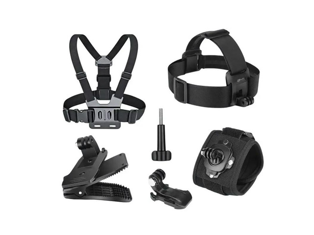 Chest Strap Mount Belt Harness For Gopro Hero 12/11/10/9/8 Sports Camera Stand Sports Action Cameras Accessories