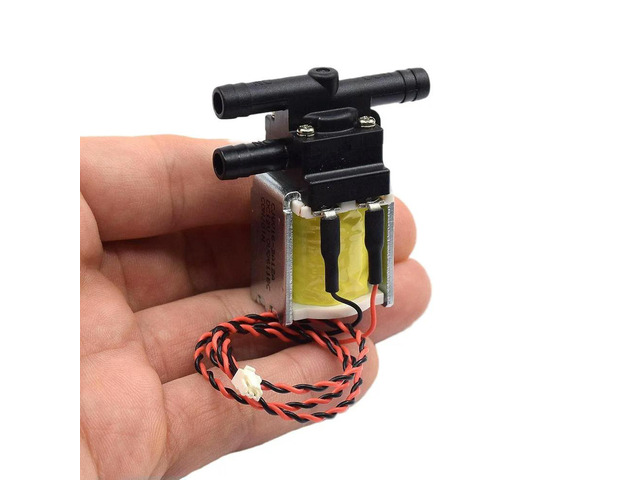 DC12V 3-Way 2-Position Mini Solenoid Valve CJWV16-3A12A1 2.88W Water Level Control Valve 600ml/min@1.5PSI Solenoid Valve