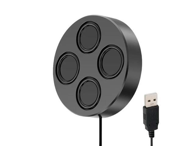 Magnetic Speaker USB Sound Card Audio Computer Desktop Speaker Blue Tooth High Volume Heavy Bass Universal Wired Speaker