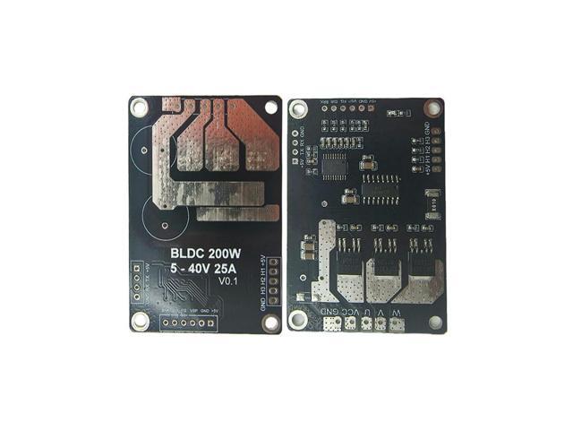 PWM 3 Phase Motor Drive Module BLDC 200W 5-40V 25A DC Brushless Motor Forward and Reverse Controller with Hall