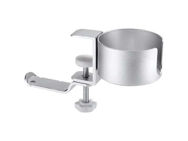 Adjustable Desk Cup Holder Mount Aluminum Double Tube Headset Stand Clamp