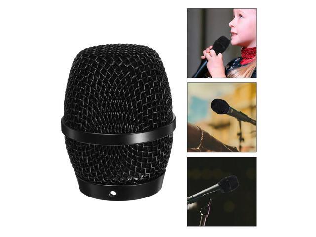 Noise Reducing l Microphone Grille Ball Head Replacement Cover for Handheld Mic Enhanced Durability Clean Protection Studio