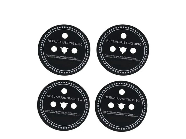 For NAB For Studer TEAC Reel-To-Reel Tape Recorder Adapter Sp4PCS 0.7Mm Thickness Professional Sound Equipment Parts