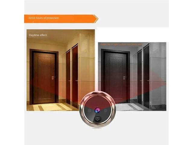 Digital LCD 2.8Inch Video Doorbell Peephole Viewer Door Eye Monitoring Camera 90 Degree Doorbell Motion Detection Eye Durab